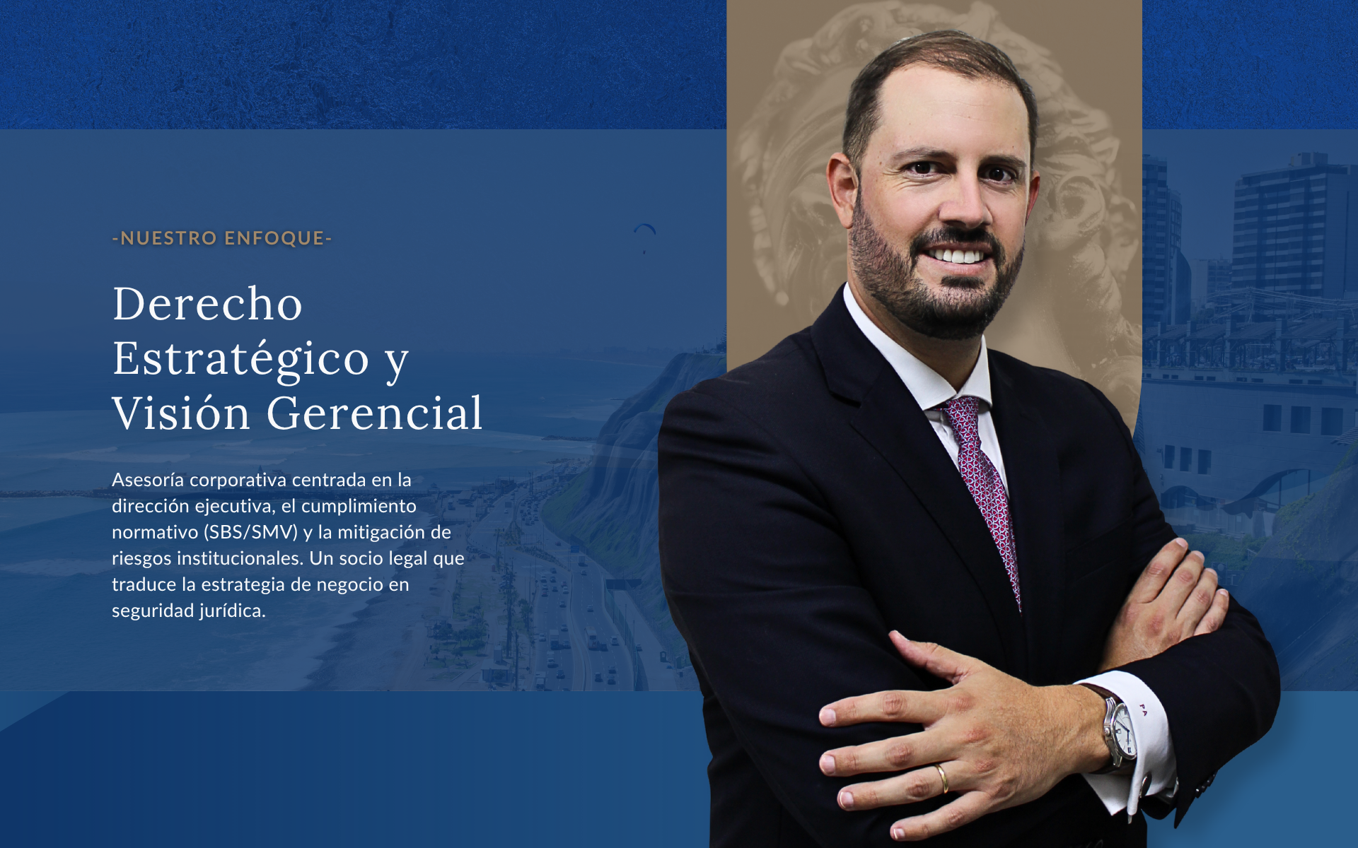 Banner de Nuestro enfoque- Pablo Arciniega